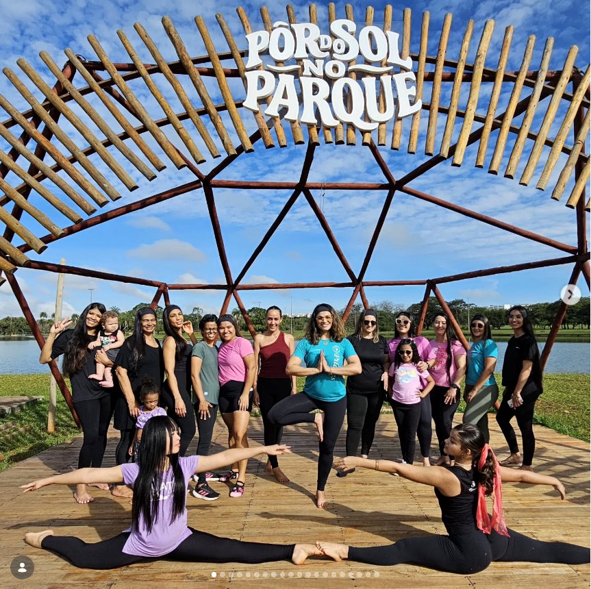 Viva Saúde Pilates no parque
